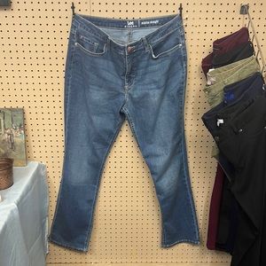Lee riders mid rise straight Jean